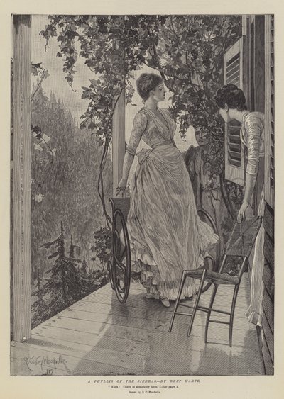 Una Phyllis delle Sierras, di Bret Harte da Richard Caton Woodville junior