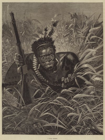 Uno scout Zulu da Richard Caton Woodville junior
