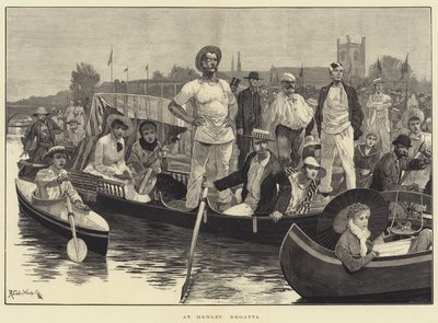 Alla Regata di Henley da Richard Caton Woodville junior