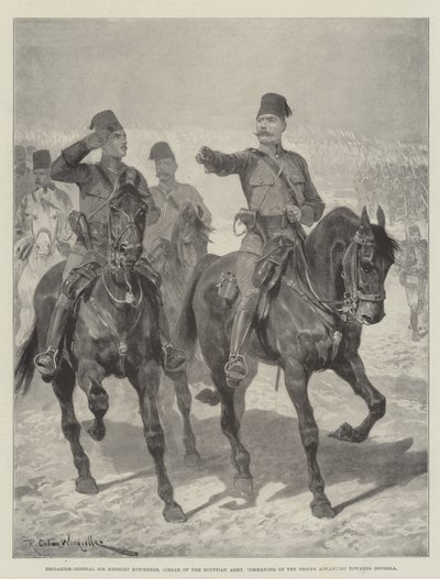 Il generale di brigata Sir Herbert Kitchener, Sirdar dell