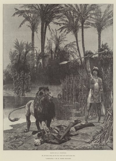 Cleopatra, di H Rider Haggard da Richard Caton Woodville junior