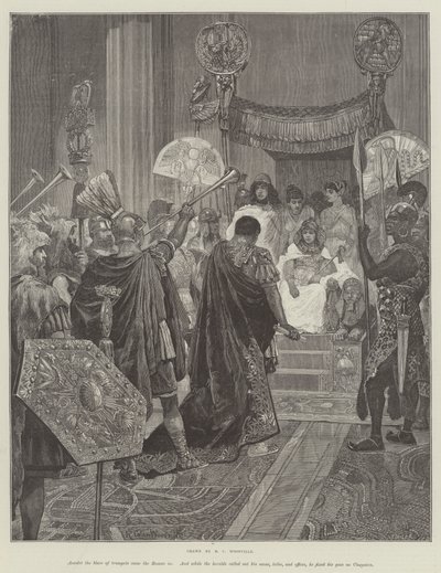 Cleopatra, di H Rider Haggard da Richard Caton Woodville junior