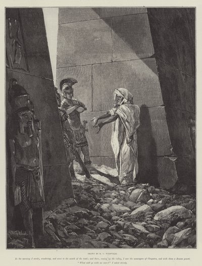 Cleopatra, di H Rider Haggard da Richard Caton Woodville junior