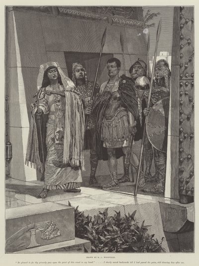 Cleopatra, di H Rider Haggard da Richard Caton Woodville junior