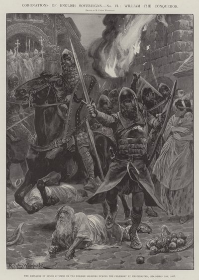 Incoronazioni dei sovrani inglesi, Guglielmo il Conquistatore da Richard Caton Woodville junior