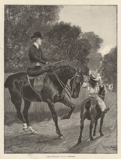 Il suo protettore da Richard Caton Woodville junior