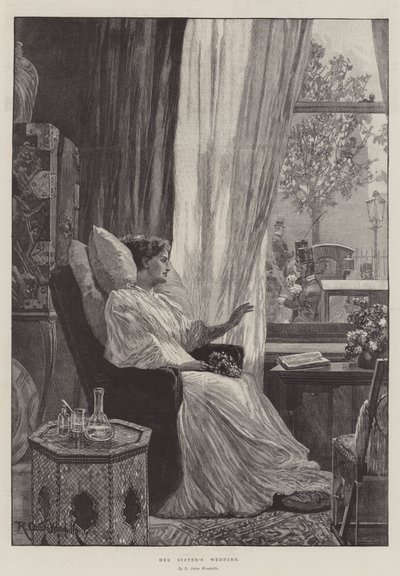 Il matrimonio di sua sorella da Richard Caton Woodville junior