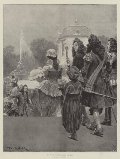Sua Altezza Reale prende aria da Richard Caton Woodville junior