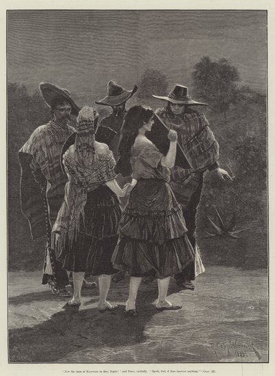 Maruja, di Bret Harte da Richard Caton Woodville junior