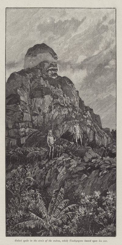 Nada il Giglio, di H Rider Haggard da Richard Caton Woodville junior