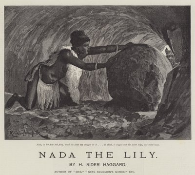 Nada il giglio, di H Rider Haggard da Richard Caton Woodville junior