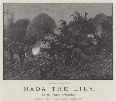Nada il Giglio, di H Rider Haggard da Richard Caton Woodville junior