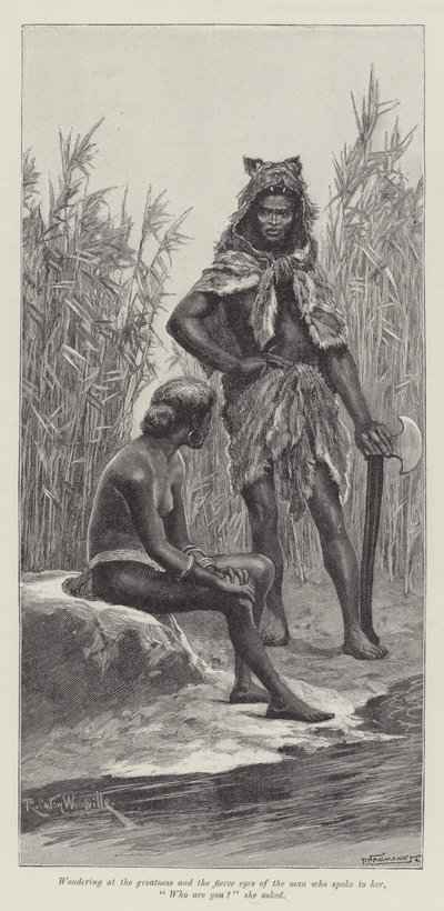 Nada il Giglio, di H Rider Haggard da Richard Caton Woodville junior