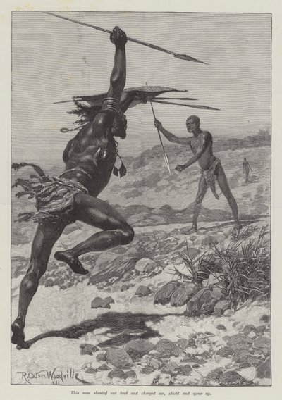 Nada il Giglio, di H Rider Haggard da Richard Caton Woodville junior