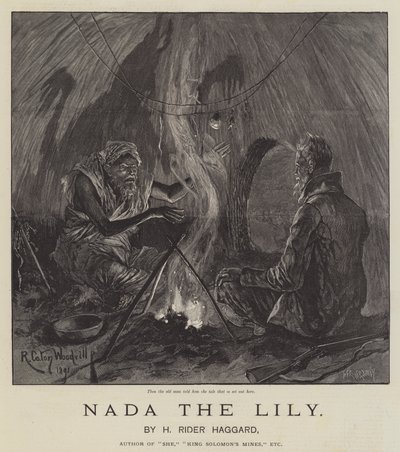 Nada il Giglio, di H Rider Haggard da Richard Caton Woodville junior
