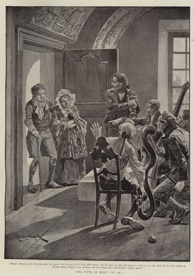 Il potere della musica da Richard Caton Woodville junior