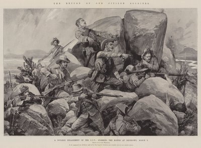 Il ritorno dei nostri soldati cittadini da Richard Caton Woodville junior