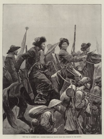 La guerra in Asia orientale, truppe irregolari cinesi dall