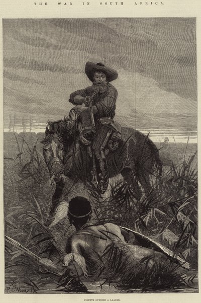 La guerra in Sudafrica da Richard Caton Woodville junior