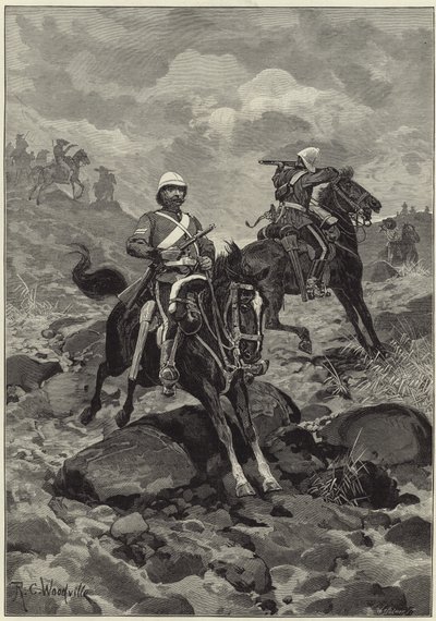 La Guerra nel Transvaal da Richard Caton Woodville junior