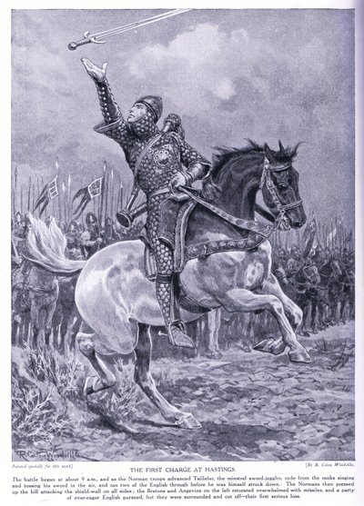 La prima carica a Hastings, anni 
