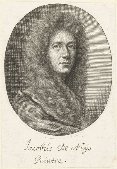 Ritratto del pittore Jacob Denys da Richard Collin