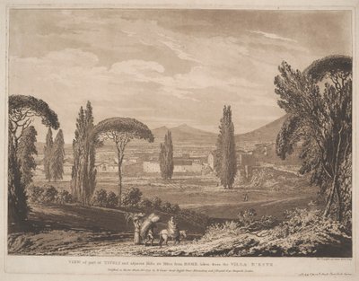 Veduta di Parte di Tivoli e Colline Adiacenti da Richard Cooper the Elder