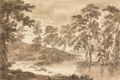 Paesaggio boschivo da Richard Cooper the Younger