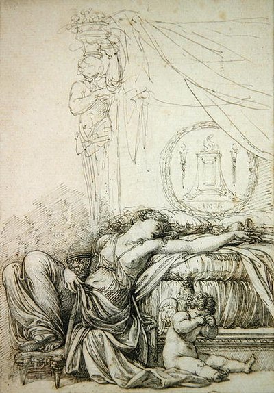 Un soggetto mitologico da Richard Cosway