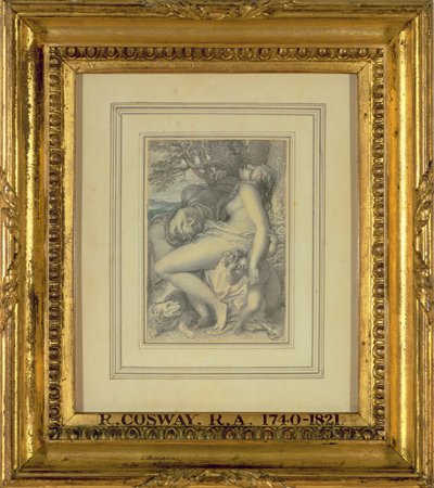 Marte riposa nel grembo di Venere, c.1805-15 da Richard Cosway