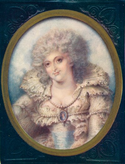 Mrs Fitzherbert, 1907. La compagna di lunga data del futuro re Giorgio IV del Regno Unito da Richard Cosway