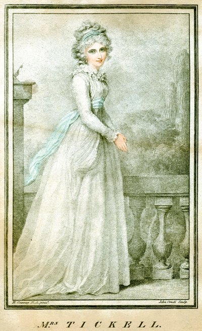 Mrs Tickell, c1780-1810 da Richard Cosway