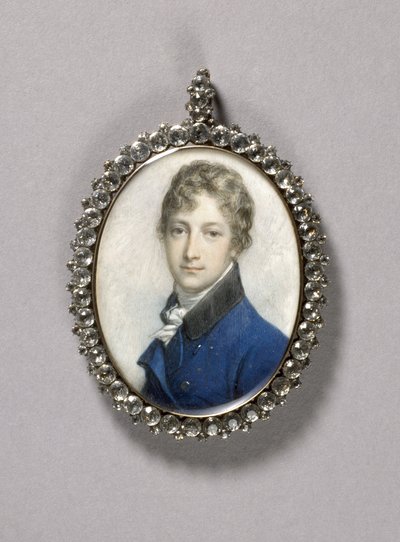 Miniatura di ritratto di John Norris di Hughenden, c.1795-1800 da Richard Cosway