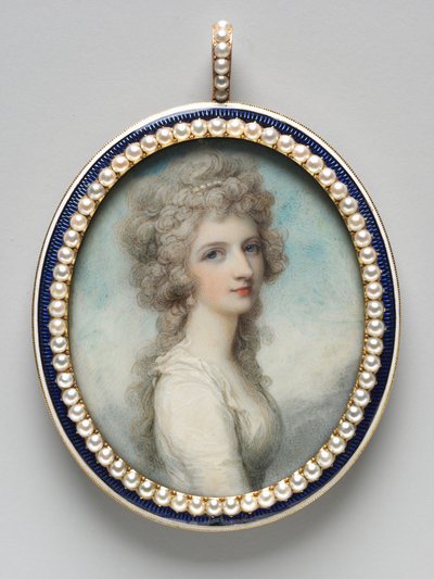 Ritratto di Mary Frances Fanny Swinburne da Richard Cosway