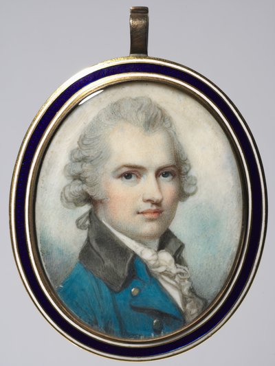 Ritratto di un uomo, c. 1790 da Richard Cosway