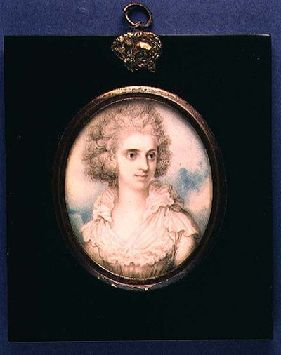 Ritratto di una signora sconosciuta da Richard Cosway