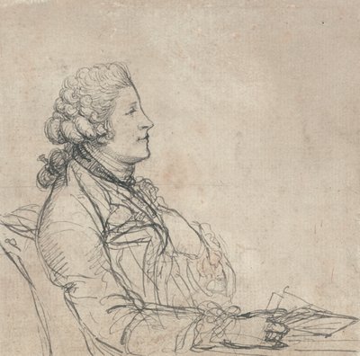 Studio di Profilo di un Giovane da Richard Cosway
