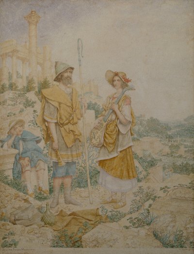 Musicisti rustici italiani da Richard Dadd