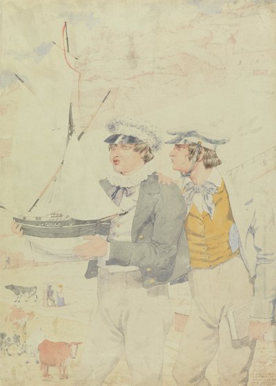 Giovani membri del Yacht Club da Richard Dadd