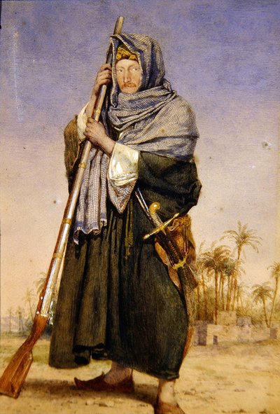 Ritratto di Sir Thomas Phillips in abito arabo da Richard Dadd