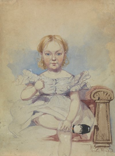 Ritratto di una ragazza da Richard Dadd