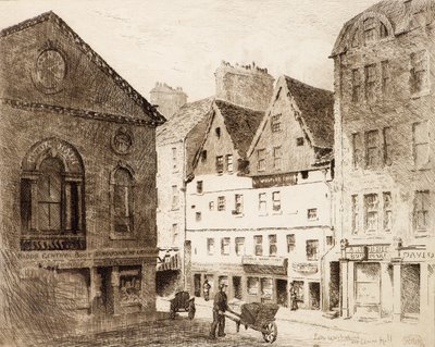 Lady Warkstairs e Union Hall da Richard Davidson Winter