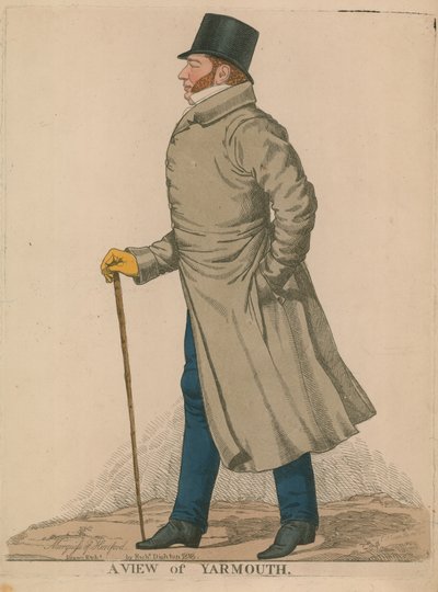 Francis Charles Seymour-Conway, 3° Marchese di Hertford; Una vista di Yarmouth da Richard Dighton