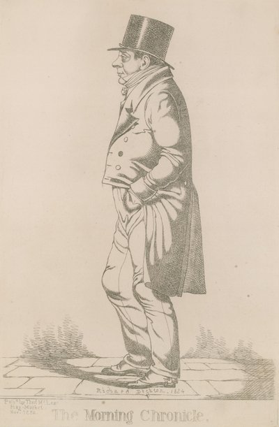 James Perry; The Morning Chronicle da Richard Dighton