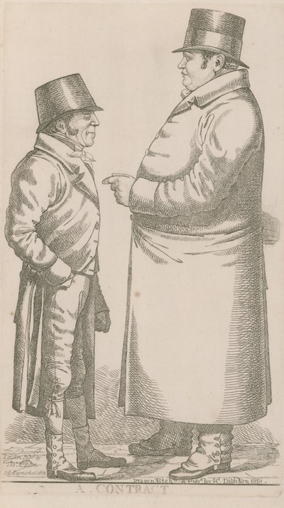 Mr Damington e Mr Tremloe, un contratto da Richard Dighton