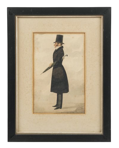 Ritratto di Henry Lygon da Richard Dighton