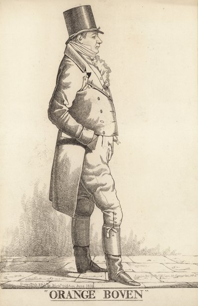 Sir John Hall; Orange Boven da Richard Dighton