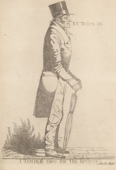 Thomas Tooke; Ti ho preso per i tuoi migliori da Richard Dighton