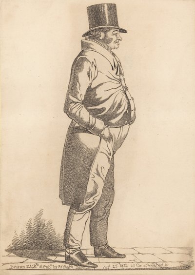 Gentiluomo non identificato da Richard Dighton