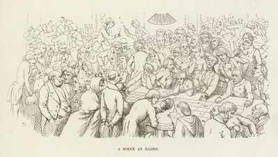 Una scena a Baden da Richard Doyle